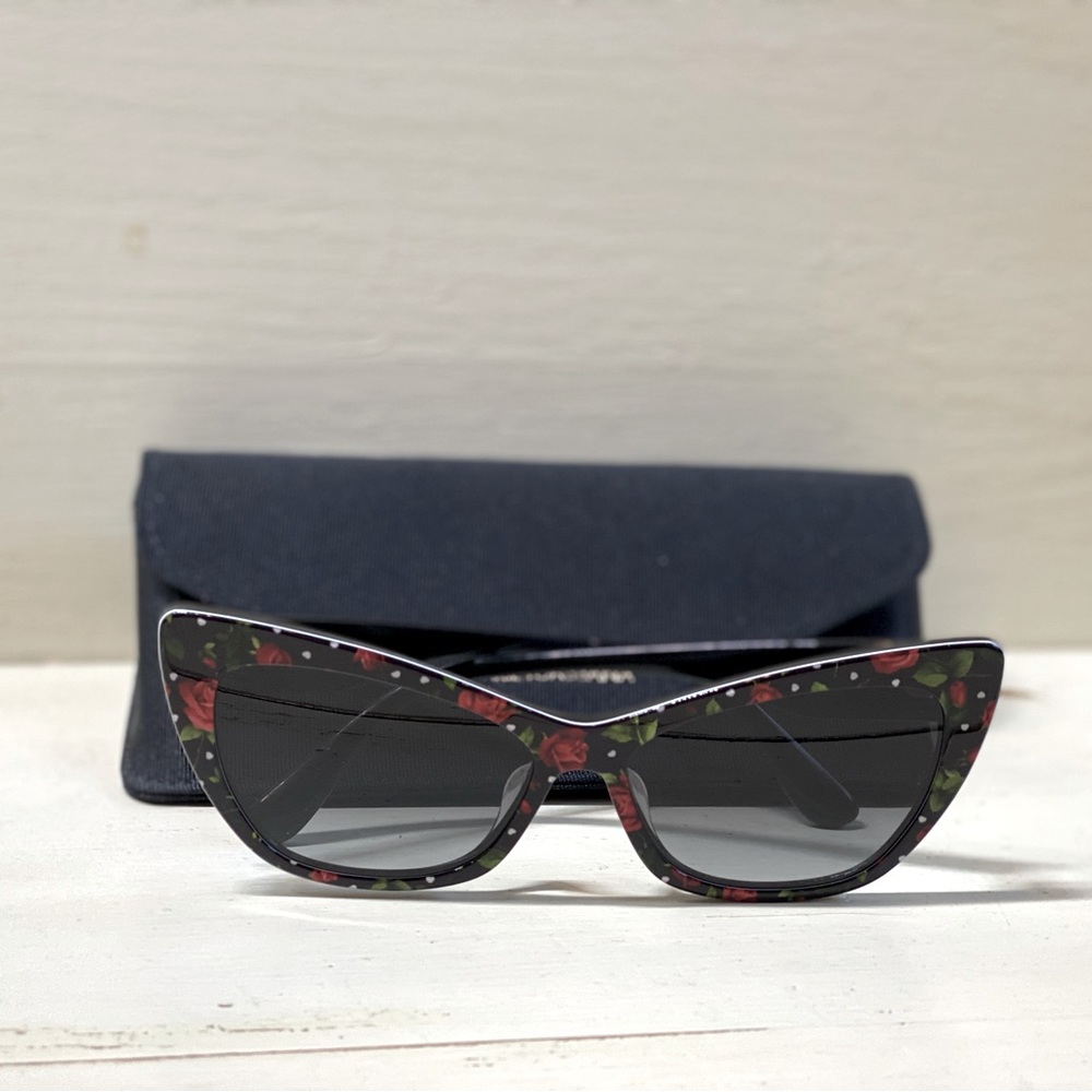 Dolce & Gabbana Rose Cat Eye Sunnies